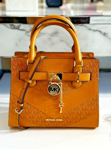 Michael Kors Hamilton Small Satchel Crossbody Bag (Cider Multi)